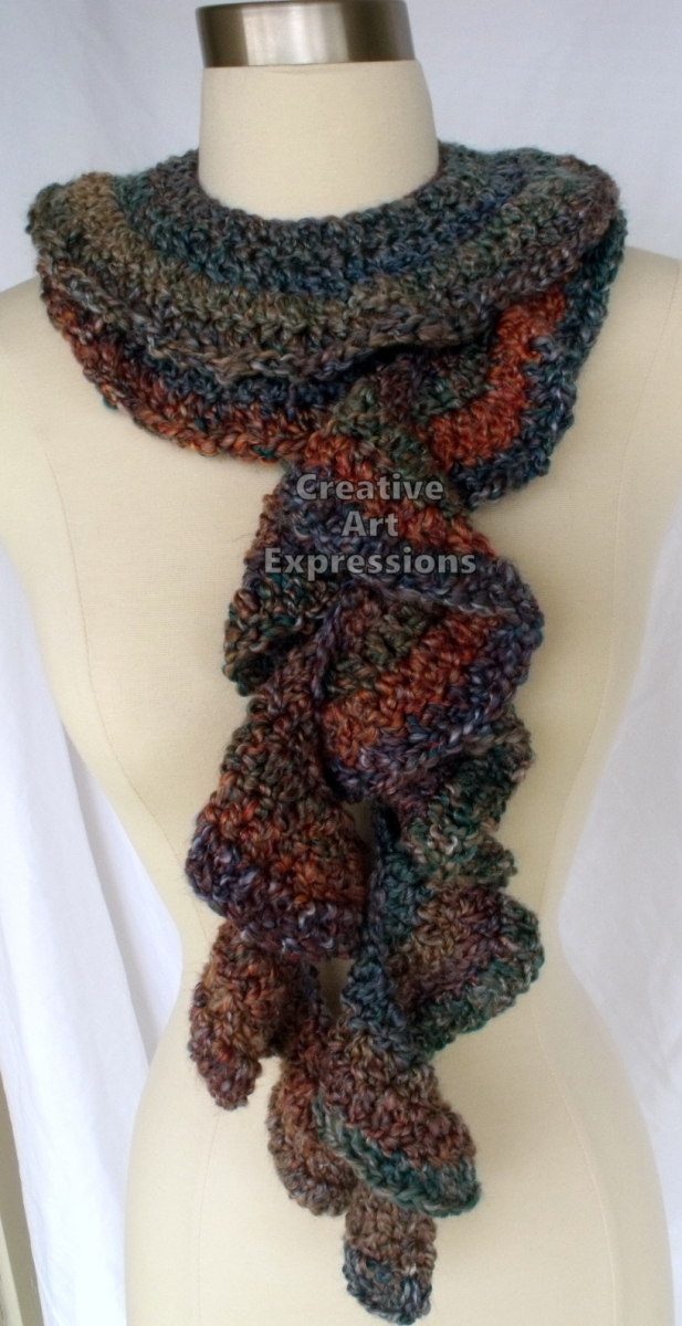 Wavy Scarf in Painted Desert