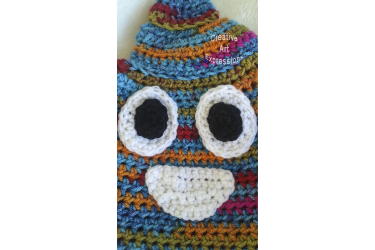 Bright Unicorn Poop Emoji Hat