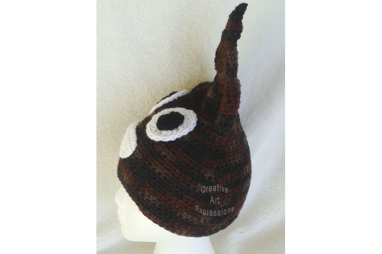 Shades of Brown Large Adult Poop Emoji Hat
