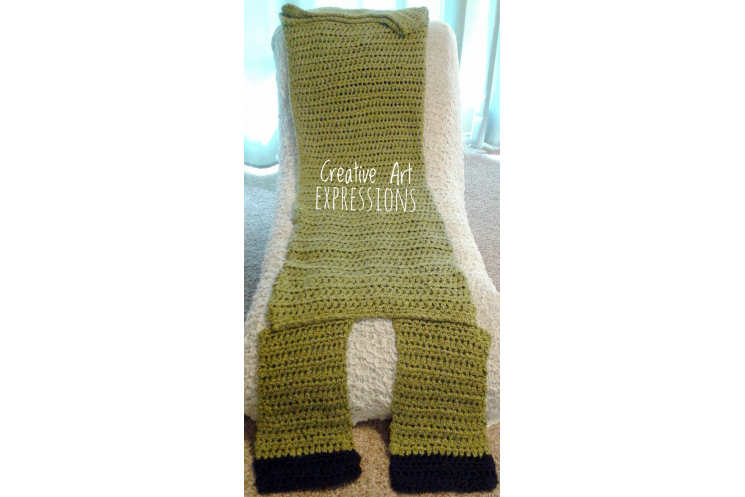 Back of MOB Gamer Blanket
