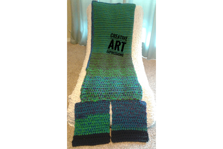 Back of MOB Gamer Blanket