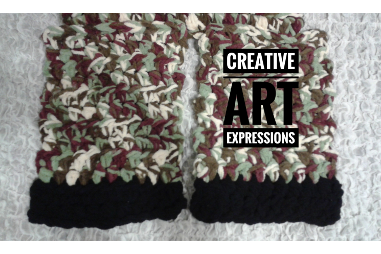 MOB Gamer Sleeper Blanket Crocheted MOB Camo Blanket