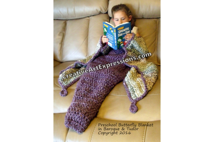 Butterfly Blanket in Baroque & Tudor