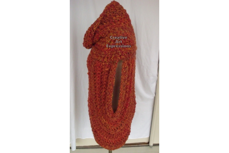 Katniss Cowl Mandarin LargeOrange Large/Extra