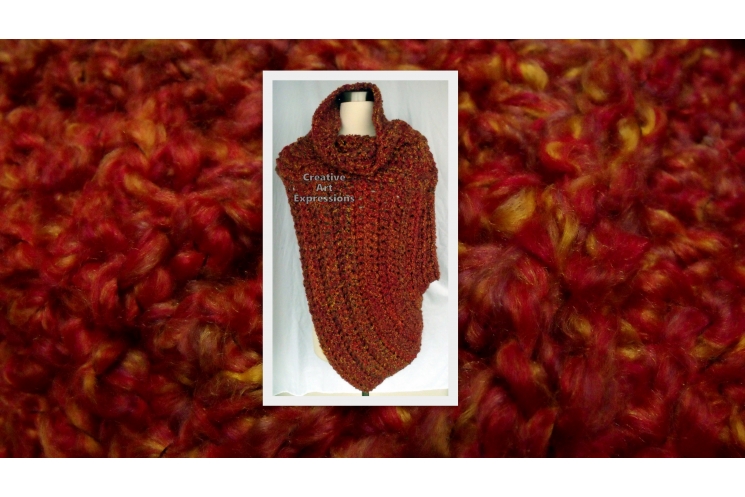 Katniss Cowl Mandarin LargeOrange Large/Extra