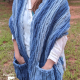 Sea Breeze Pocket Shawl Sapphire Seas