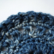 Blue Denim Crocheted Cotton Coasters