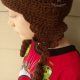 Poop Emoji Brown Hat Crocheted Child Size
