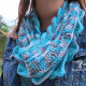 Sea Breeze Infinity Scarf in Frozen Sea