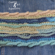 Sea Breeze Infinity Scarf in Mystic Sea