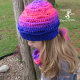 Sea Breeze Hat & Infinity Scarf in Flamingo Bay