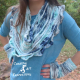 Sea Breeze Infinity Scarf & Fingerless Glove Set in Cypress Landing Adult Teen