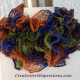 Creative Art Expressions Hand Knitted Disco Ruffle Scarf