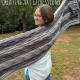 Sea Breeze Pocket Shawl in Anthracite Adult Regular