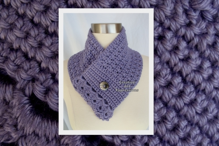 Lavender Scarflette