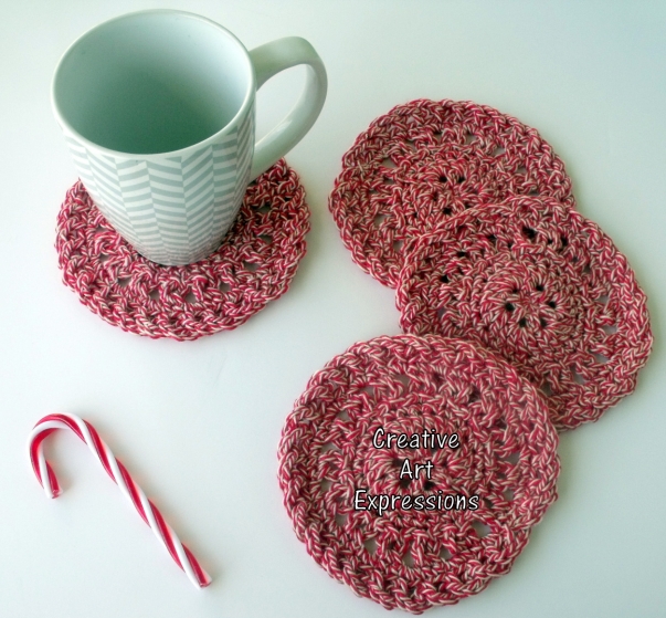Red & White Coasters Red & White Coasters