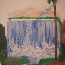 Creative Art Expressions Hand Painted Palm Tree & Waterfall 8-4-2011 dscf3146-001.jpg